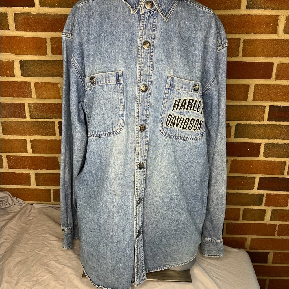 Harley-Davidson Light Blue Denim Jacket
